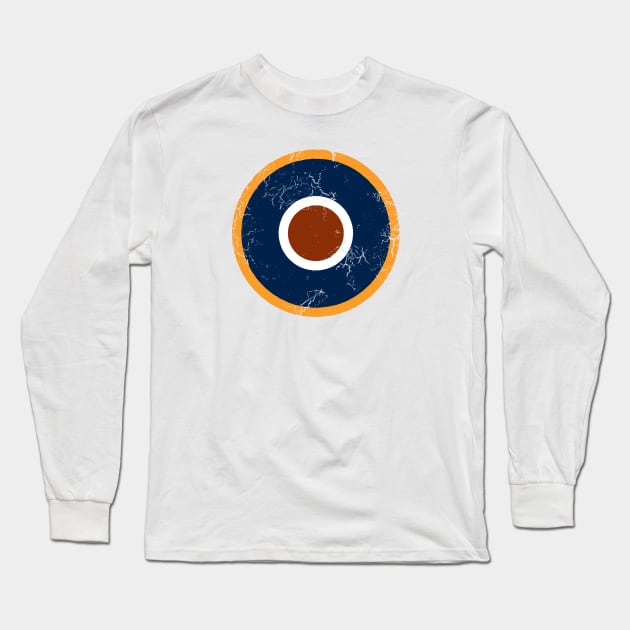 RAF Warbird Type C1 Roundel Long Sleeve T-Shirt by Wykd_Life